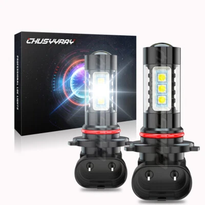 Kit de lâmpada de neblina LED branca 2x para 2002-2010 Ford Explorer Sport Trac 9145 9140 - Imagem 1 de 4