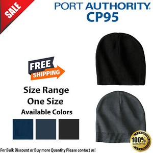 CP95 Port Authority Men's 100% Cotton New Coordinate Most Outfit Beanie