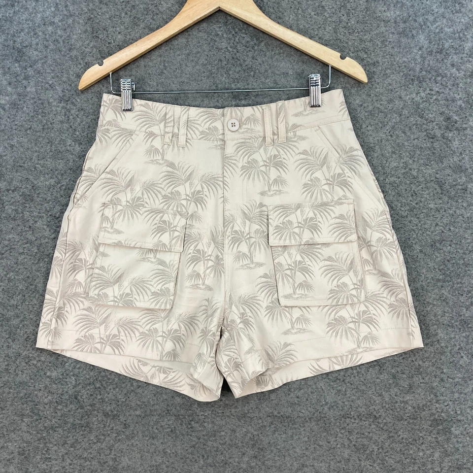 Новый Nana Judy женщин шорты размер L большой высокая талия цветочный утилиты 6134 - Изображение 1 из 4