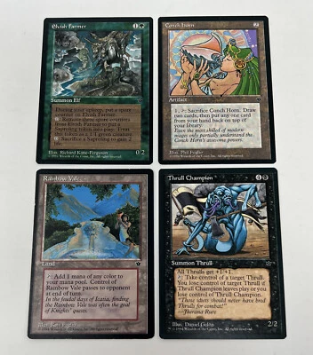 WotC Magic: The Gathering: Fallen Empires 187/187 Complete Set LP-MP - Image 1 of 4