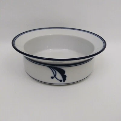 Cuenco de cereales Dansk Flora Bayberry Blue Fruit 6 3/4" Japón Foto 1 de 4