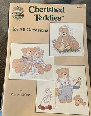 Cherished Teddies Cross Stitch Patterns for all Occasions Book 81 Gloria & Pat - Image 1 of 4