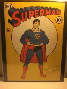 SUPERMAN #6 COPERTINA FUMETTO 11"x14" POSTER STAMPA NUOVO SIGILLATO - Foto 1 di 3
