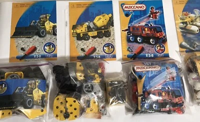 Large Lot Meccano City Erector Building Sets Ages 5-8 Nice Condition - Image 1 of 4
