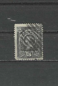 TERRANOVA, CANADÁ, 1890, VICTORIA, SELLO 3c, PERFECTO, USADO - Imagen 1 de 1