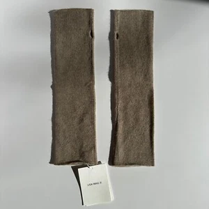 Lisa Yang Aspen Armstulpen 100% Kaschmir Maulwurf Medium Taupe Neu mit Etikett Armstulpen - Bild 1 von 17
