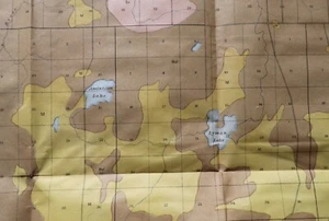 Antique Map Lake Superior Soil Map 1904 US Dept. of Agriculture Bureau of Soils - Picture 1 of 17