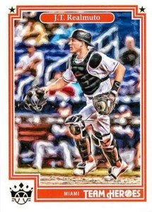 J.T. Realmuto TH-27 2019 Diamond Kings Donruss Team Heroes