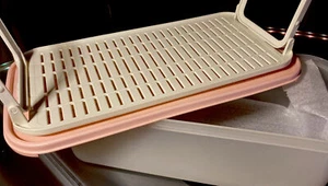 USA NOS Tupperware ModMates #1718 Produce Keeper /FoodStorage Containers/w Tray - Picture 1 of 5