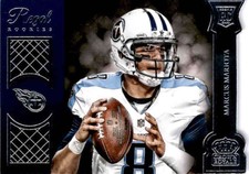 2015 Panini Crown Royale Regal Rookies Die Cuts #RR13 MARCUS MARIOTA  Titans 