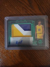 2022-23 Leaf Trinity MAX CHRISTIE 1/1 Patch Auto BLACK