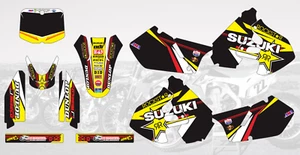 AM0051 MX MOTOCROSS GRAPHICS DECALS STICKERS FOR SUZUKI RM 125 RM 250 1999 2000 - Picture 1 of 1