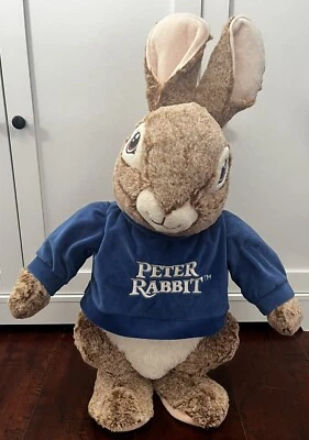 Peter Rabbit 2 Movie Promotional Stuffed Rabbit 24” EUC - Image 1 of 2