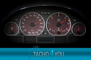 Tachoscheiben für BMW 300 kmh Tacho E46 Diesel M3 Holz 3322 Tachoscheibe km/h - Picture 1 of 1