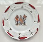 China Ribbon PLATE depicting Private GRENADIER GUARDS and Private HORSE GUARDS