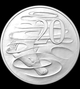 2022 Australian Twenty cent 20c coin - PLATYPUS - UNC in Quality 2x2 - Picture 1 of 1