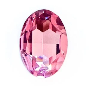 Strassstein Kristall 4127 'crystal rose' 30 x 22 mm - Bild 1 von 4
