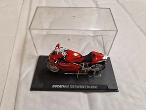 IXO 1/24 CLASSIC DUCATI TESTASTRETTA 2003 MOTO GP BIKE MOTORCYCLE - Picture 1 of 3