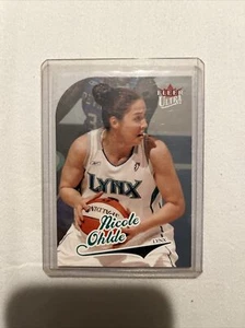 2004 Fleer Ultra Platinum Medallion Nicole Ohlde 24/25! Lynx RC Rookie Rare - Picture 1 of 2