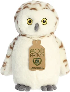 Aurora - Eco Nation - Peluche Gufo delle Nevi 9" Responsabilmente Made - Foto 1 di 5