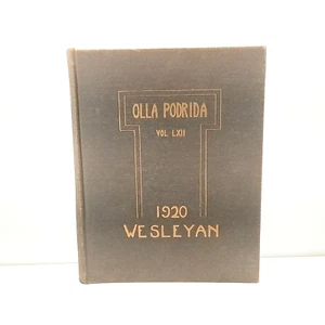 Wesleyan University 1920 Jahrbuch Olla Podrida Hardcover Connecticut - Bild 1 von 2