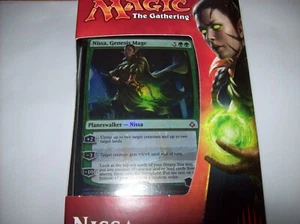MTG Hour of Devastation Planeswalker Deck Nissa, Genesis Mage Sealed Free Ship - Picture 1 of 2