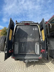 Mosquito net for rear doors suitable for VW Crafter 2 for MAN TGE from 2017- - Picture 1 of 5
