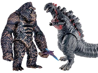Brand New Set of 2 Legendary Shin Godzilla vs King Kong Toys Action Figures - Image 1 of 4