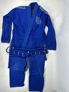 Sanabul Core Series Competition BJJ Jiu Jitsu Gi Preshrunk Blue/Silver Size A2 - Picture 1 of 8