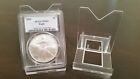 *5 Adjustable 3-1/8" Display Stand Easel Coin PCGS NGC Air-Tite Capsule