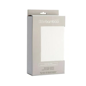 Little Bamboo Jersey Fitted Sheet Cot Size Natural - Picture 1 of 2
