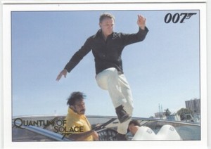 2015 James Bond Rittenhouse Quantum of Solace GOLD PARALLEL /125 - #26