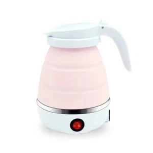 600ml Teekanne Faltbar Silikon-Wasserkocher Tragbar Wasserkocher Reise nutzung - Bild 1 von 15