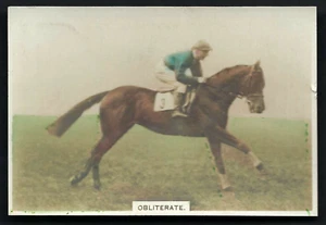 LEA - FAMOUS RACEHORSES OF 1926 (LARGE) - #17 OBLITERATE - Picture 1 of 2