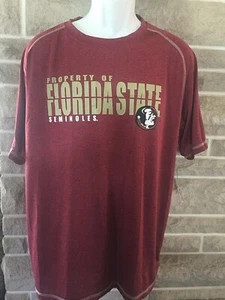 Florida State Seminoles Property of Shirt New w Tags Mens Size XL Polyester - Picture 1 of 2