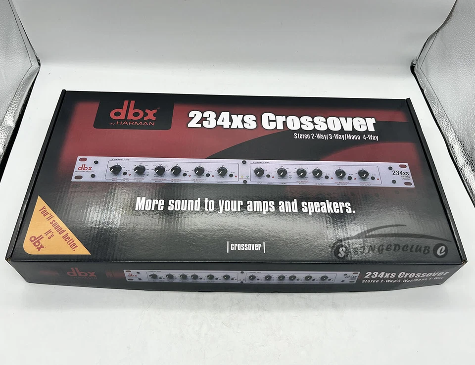 DBX 234 XS Estéreo 3 Vías Mono 4 Vías Crossover NUEVO Foto 1 de 4