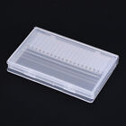 20 Hol Nail Drill Bit Box Plastic Display Stand Container For 3/32" Bits J-Au