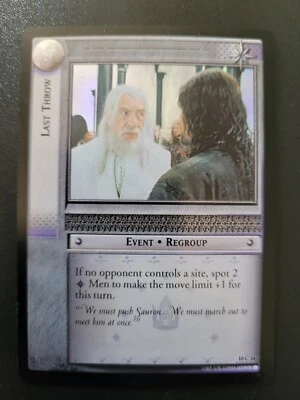 The Lord Of The Rings TCG Last Throw 10C34 Foil - Image 1 of 2