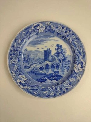 Plato de cena Spode Blue Room Collection Inglaterra 10,5" - Lucano Foto 1 de 4