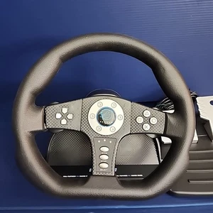 Pelican COBRA TT Racing Driving Wheel Set Playstation 2 PS2 - Parts / Repair - Picture 1 of 10