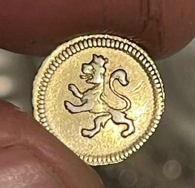 1820 Lima 1/4 Real; Spanish Colonial, Ex Jewelry - Image 1 of 3