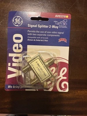 General Electric Cable Signal Splitter 2-Way, AV23218 - Image 1 of 4
