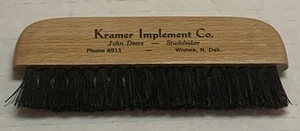 Vtg Kramer Implement Brush John Deere Studebaker Wishek North Dakota Advertising - Picture 1 of 12