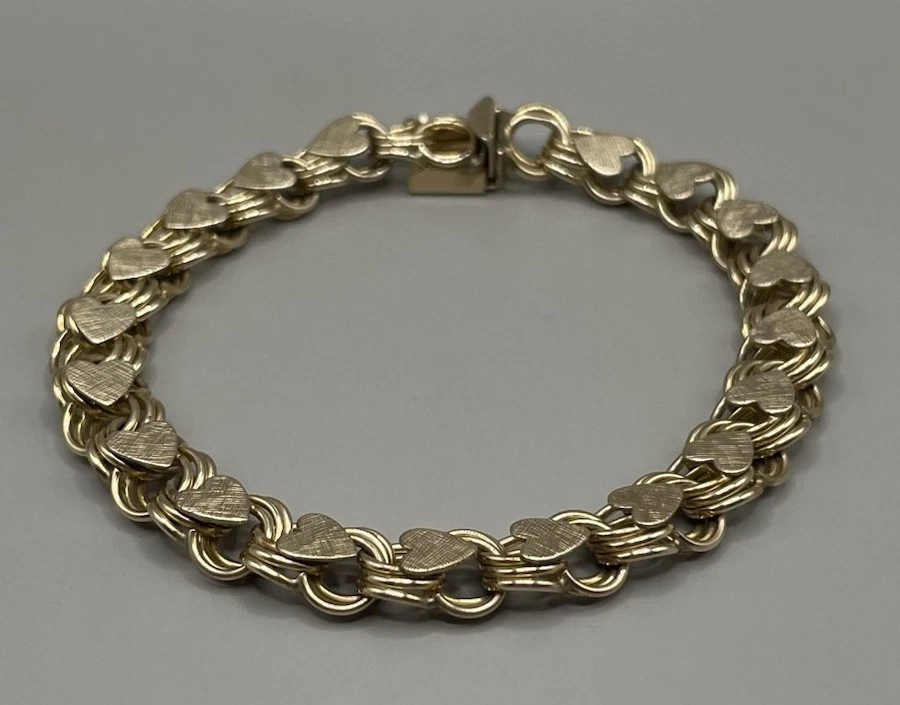 Women’s Bracelet 1/20 12 KT GF Gold Filled JB Signed - Image 1 of 4