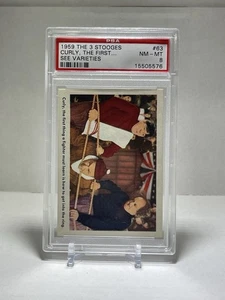 1959 The 3 Stooges #63 Curly, The First Thing…. PSA 8 NM - MT - Picture 1 of 2