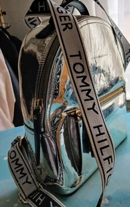 Tommy Hilfiger Rucksack Silber - Bild 1 von 6