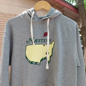 Sudadera con Capucha Grande Original League Masters Golf Tournament Logo Oficial Gris - Imagen 1 de 4