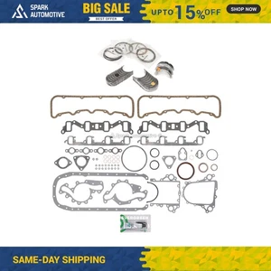 Full Gasket Set Bearings Rings Fit 1992-2002 Chevrolet GMC 6.5L OHV - Bild 1 von 12