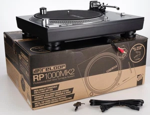 Reloop RP-1000 mk2 Belt Drive Turntable - Picture 1 of 13