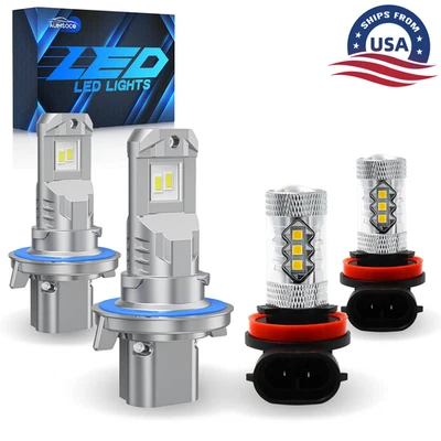 Bombillas de faros LED + Kit de luces antiniebla 6500K para Mini Cooper Countryman 2011-2016 Foto 1 de 4